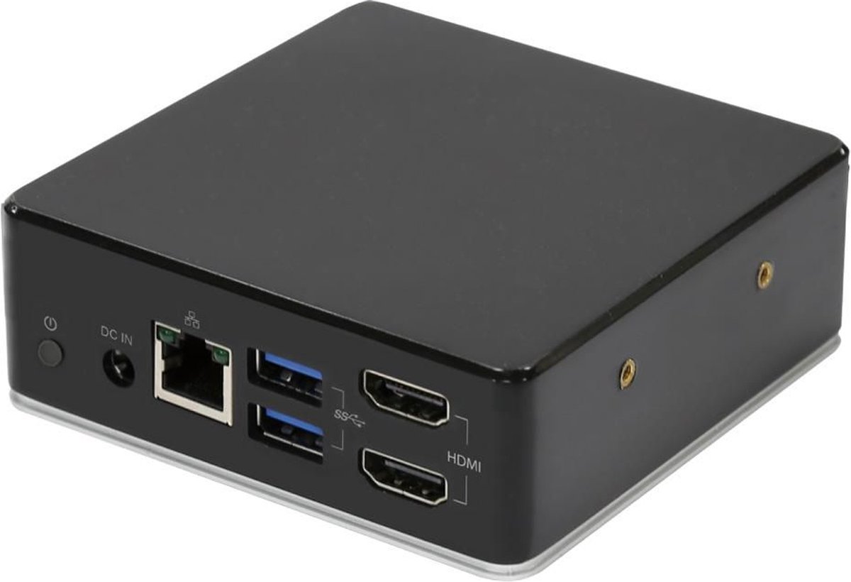 eSTUFF GLB232002 USB-C Laptop Dock Zwart
