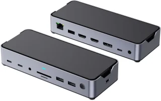 eSTUFF GLB232006 Laptop Dock & Poortreplicator