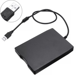 De Extern USB 3,5-inch floppydiskstation in één oogopslag