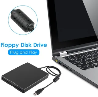 Extern USB 3,5-inch floppydiskstation