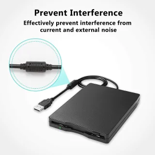 Extern USB 3,5-inch floppydiskstation