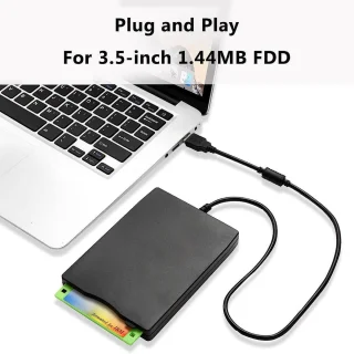 Extern USB 3,5-inch floppydiskstation