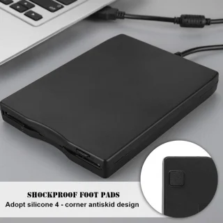Extern USB 3,5-inch floppydiskstation