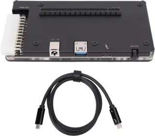 Externe grafische kaart dock - EGPU behuizing - zwart