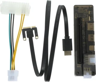 Externe grafische kaart dock - laptop GPU uitbreiding