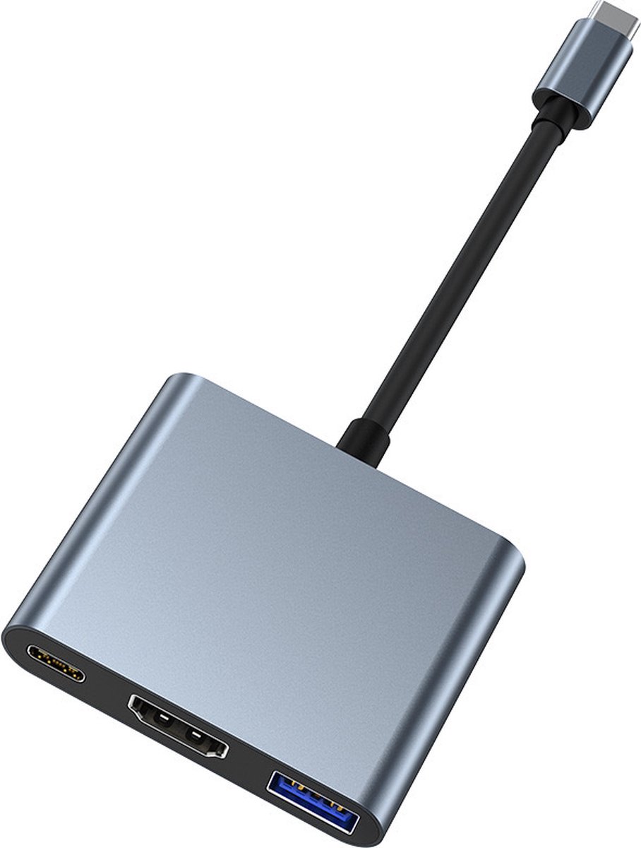 Ferfito Aluminium 3-in-1 USB-C Hub