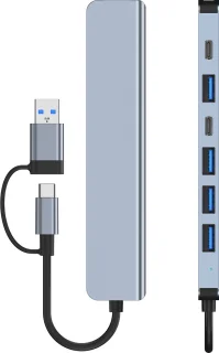 Ferfito Aluminium 7-in-1 USB-C Hub