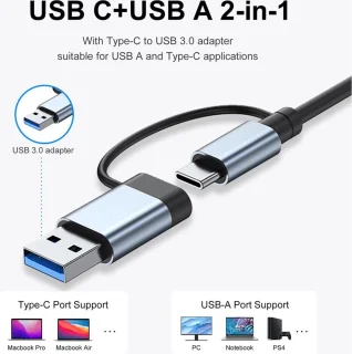 Ferfito Aluminium 7-in-1 USB-C Hub