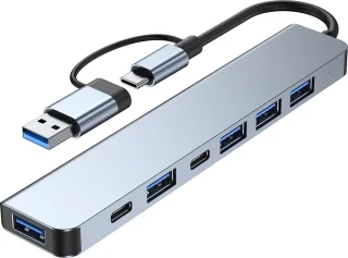 Ferfito Aluminium 7-in-1 USB-C Hub