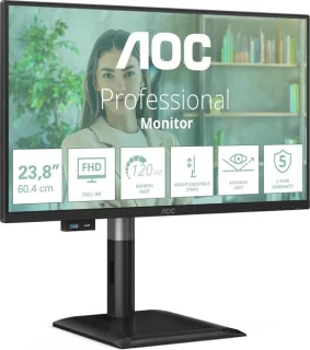 FHD monitor 23.8 inch zwart
