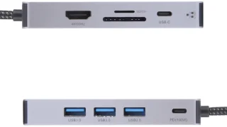 gijrs 9-in-1 USB-C Docking Station Hub