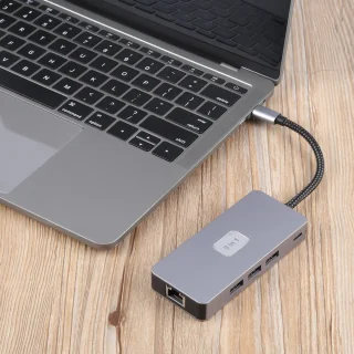 gijrs 9-in-1 USB-C Docking Station Hub