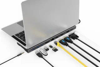 Greytech 11-in-1 USB C Docking Station voor Laptop