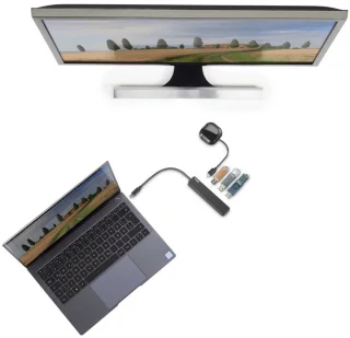 Hama USB-C Multiport-hub 5-poorts