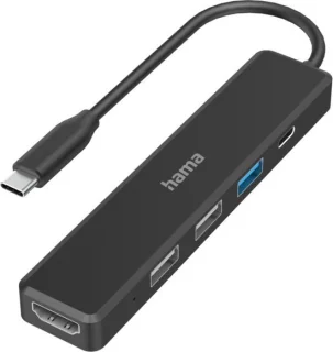 Hama USB-C Multiport-hub 5-poorts