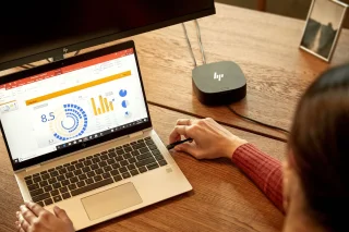 HP 5TW13AA USB-C/A Docking Station G2 Zwart
