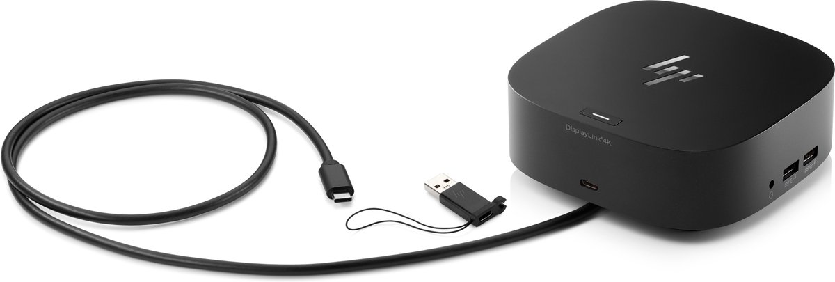 HP 5TW13AA USB-C/A Docking Station G2 Zwart