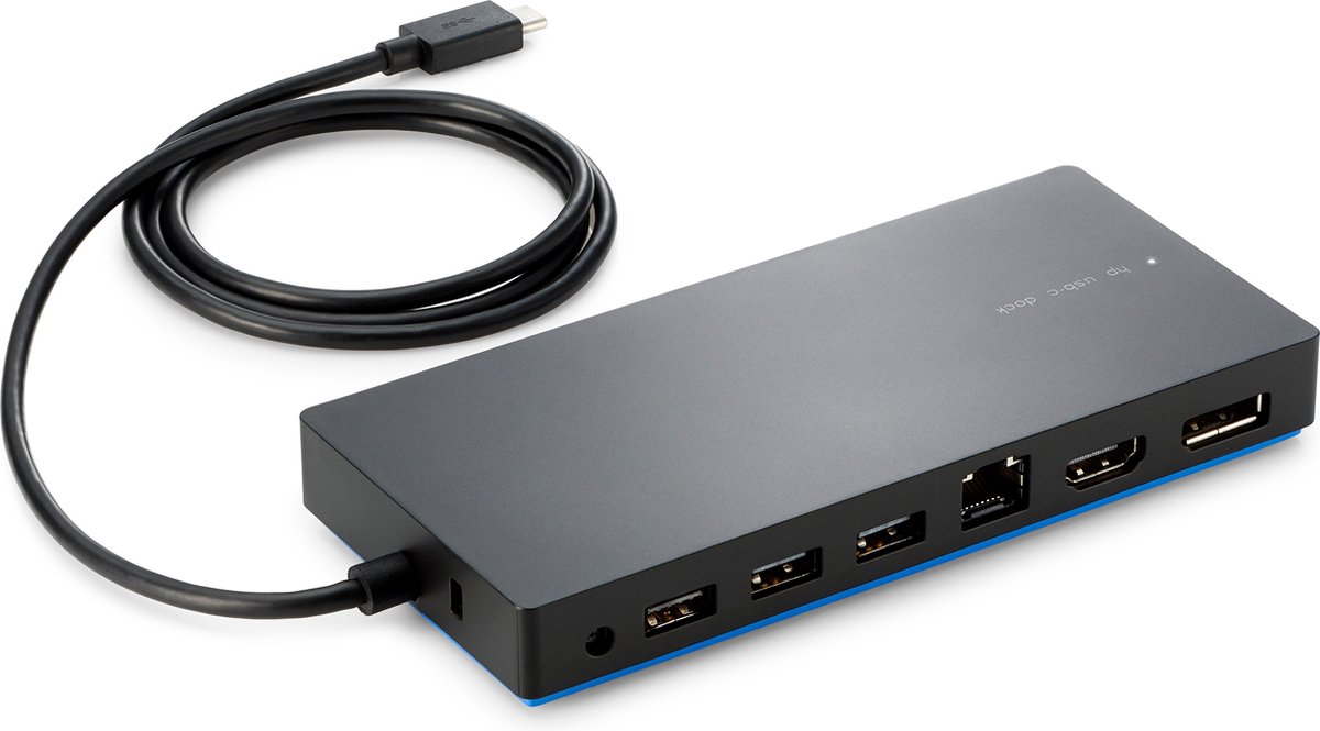 HP Elite USB-C Docking Station G2 Zwart