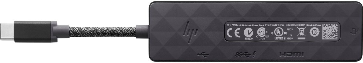 HP Elite USB-C Hub 90W met USB-A en HDMI