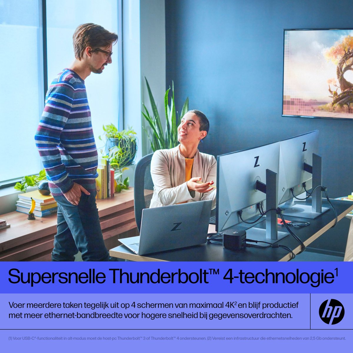 HP G4 Laptop Docking Station Thunderbolt USB-C 120W