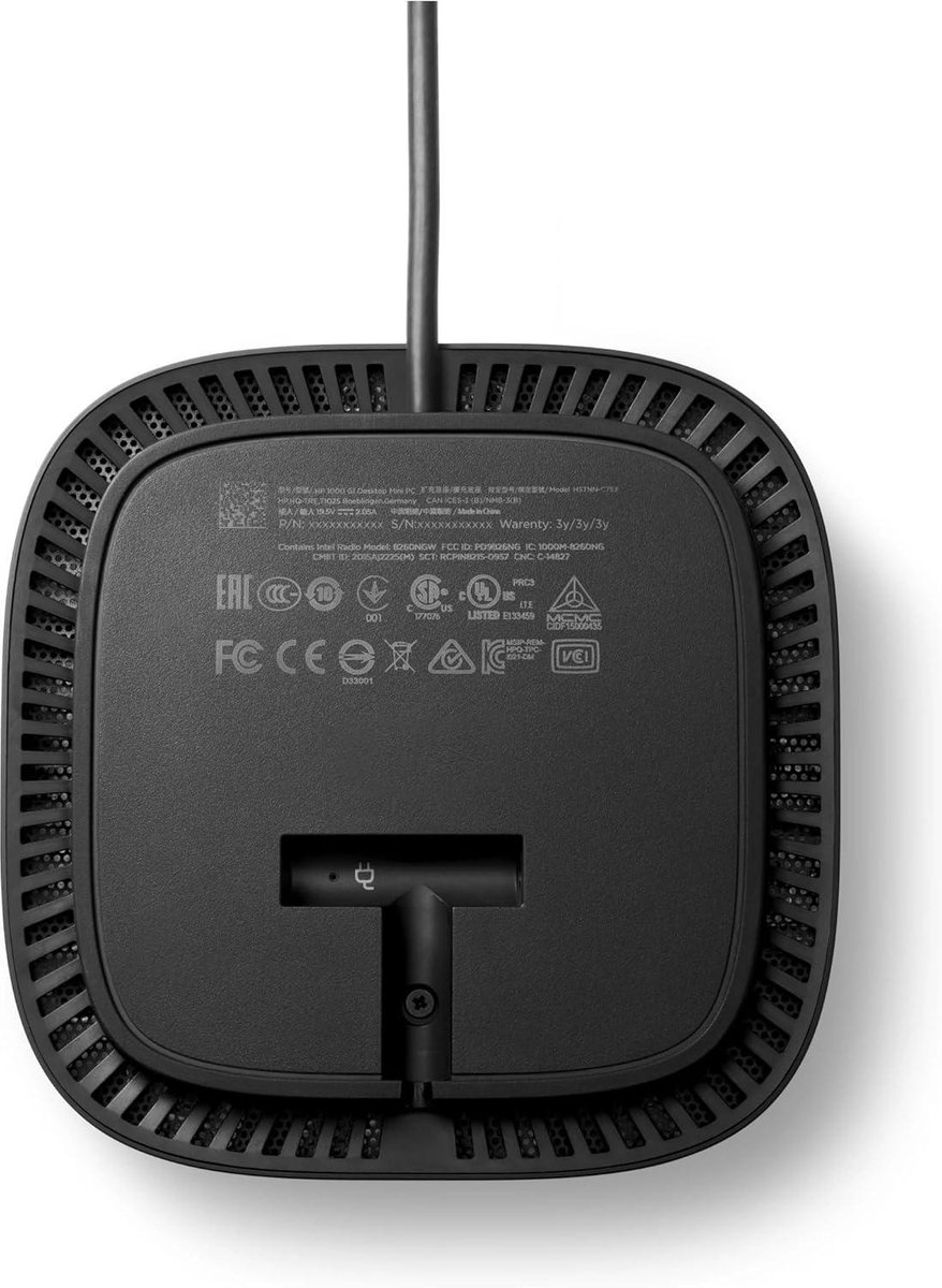 HP G5 Essential USB-C Docking Station zwart