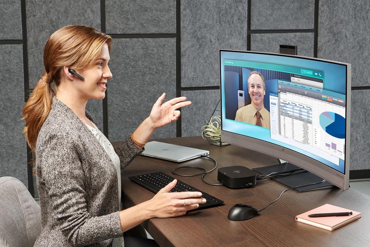 HP G5 Essential USB-C Docking Station zwart