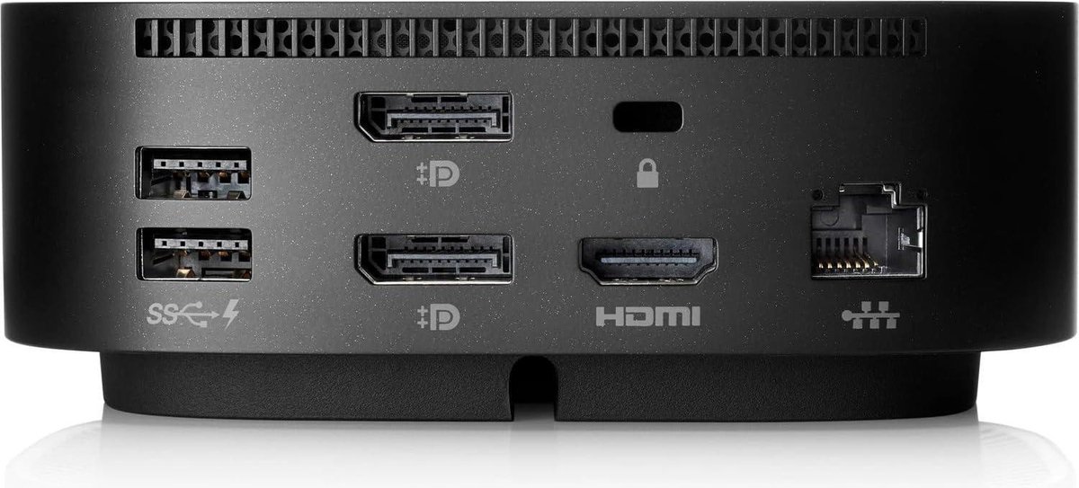 HP G5 Essential USB-C Docking Station zwart