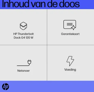 HP Thunderbolt Dock G4 120W