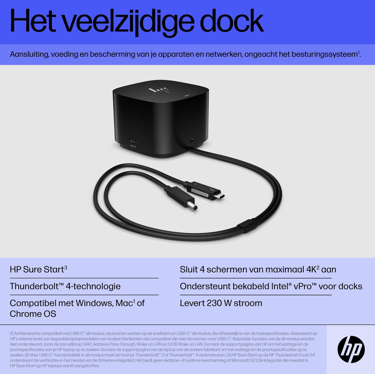 HP Thunderbolt Dock G4 280W