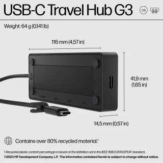 HP Travel Hub G3 USB-C