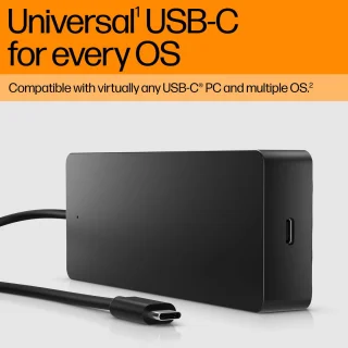 HP USB-C Dockingstation 9H0H9AA#ABB