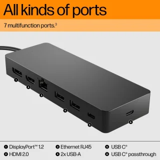 HP USB-C Dockingstation 9H0H9AA#ABB