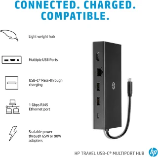 HP USB-C reishub