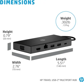 HP USB-C reishub