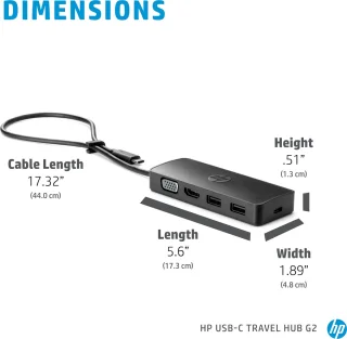 HP USB-C Travel Hub G2 Dockingstation Universeel