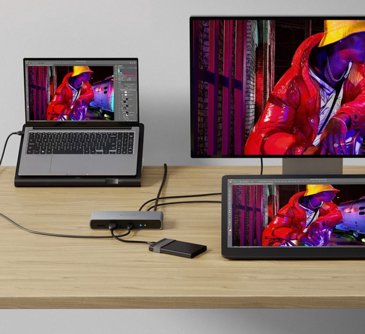 HYPER HyperDrive Thunderbolt 4 Dockingstation USB-C Power Delivery