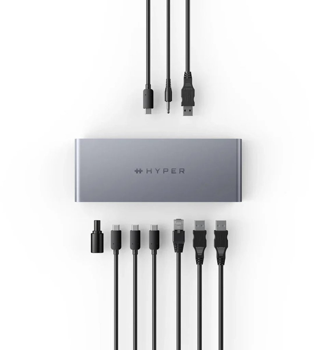 HYPER HyperDrive Thunderbolt 4 Dockingstation USB-C Power Delivery