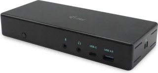 i-Tec C31QUATTRODOCKPD USB Hub Black
