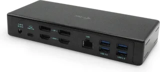 i-Tec C31QUATTRODOCKPD USB Hub Black