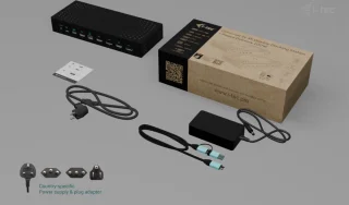 i-tec CA5MONITORDOCKPDIT USB-C Dockingstation Zwart