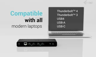 i-tec CADUA4KDOCKPDB Dockingstation