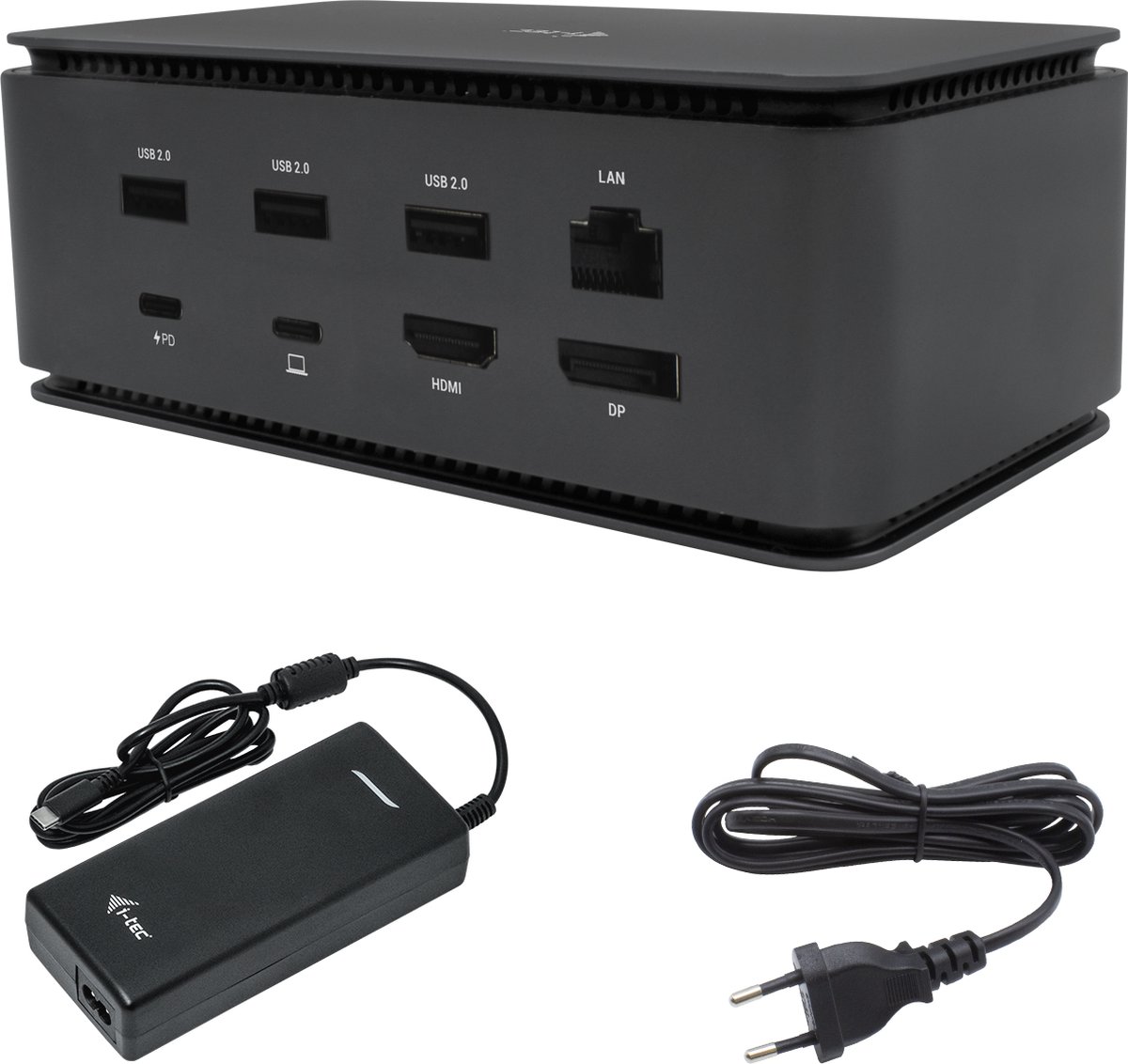 i-tec Compact USB-C Docking Station 4K HDMI DP 100W