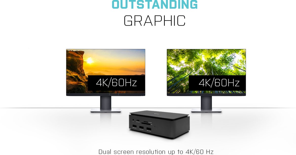 i-tec Compact USB-C Docking Station 4K HDMI DP 100W