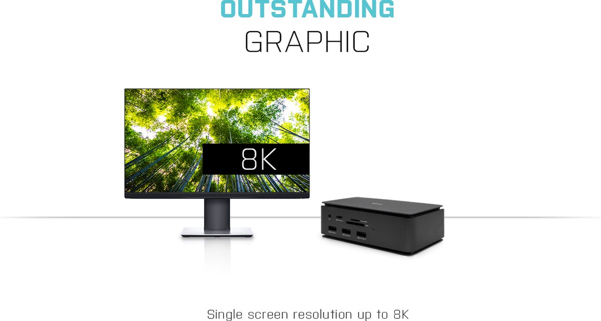 i-tec Compact USB-C Docking Station 4K HDMI DP 100W