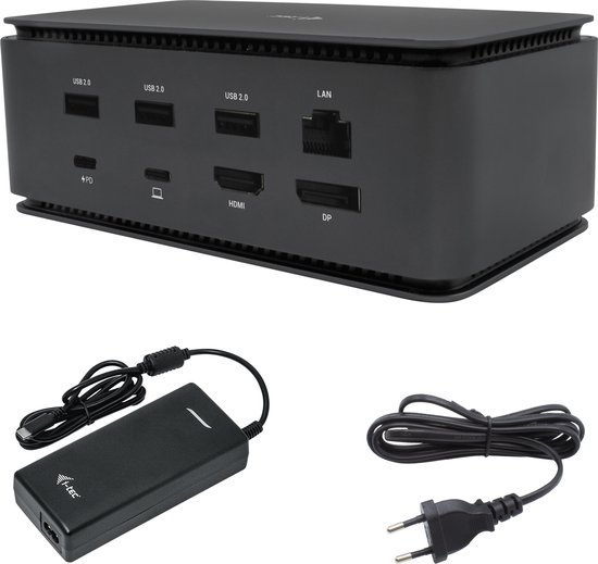 i-tec Compact USB-C Docking Station 4K HDMI DP 100W