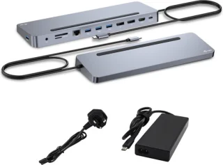 i-tec Metal USB-C Docking Station + Universal Charger