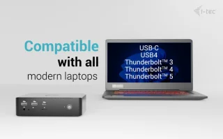 i-tec Thunderbolt5 Quattro Display Docking Station