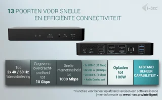 i-tec Universal Dual Display Dockingstation