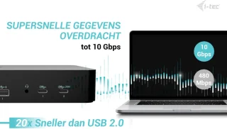 i-tec Universal Dual Display Dockingstation