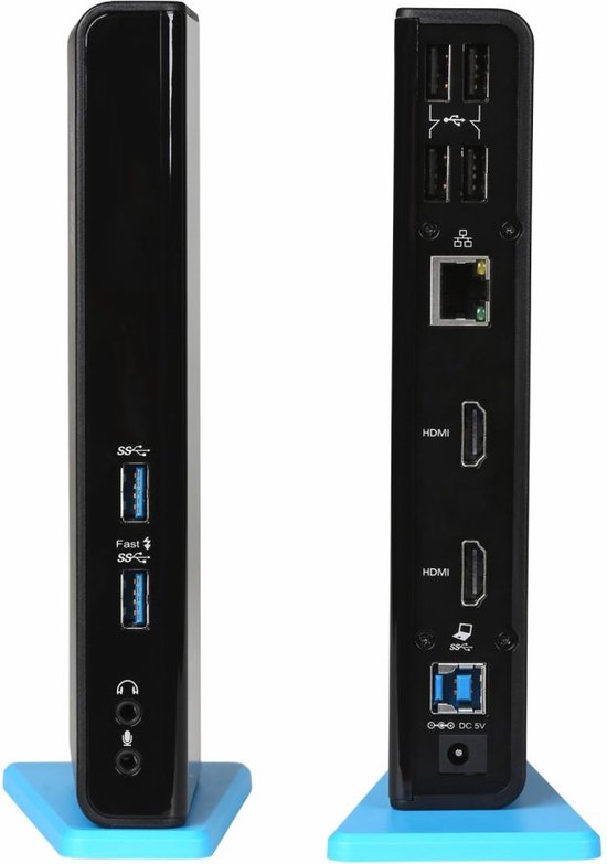 I-Tec Universeel USB-C Docking Station 6x USB HDMI Ethernet